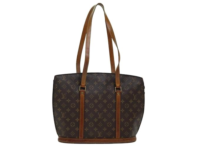 LOUIS VUITTON Monogramm Babylone Einkaufstasche M.51102 LV Auth 74288 Leinwand  ref.1403953