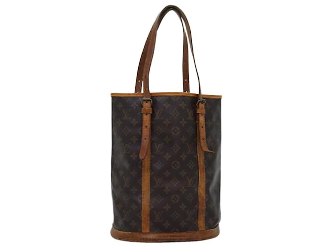 LOUIS VUITTON Monogram Bucket GM Shoulder Bag M42236 LV Auth 74078 Cloth  ref.1403955