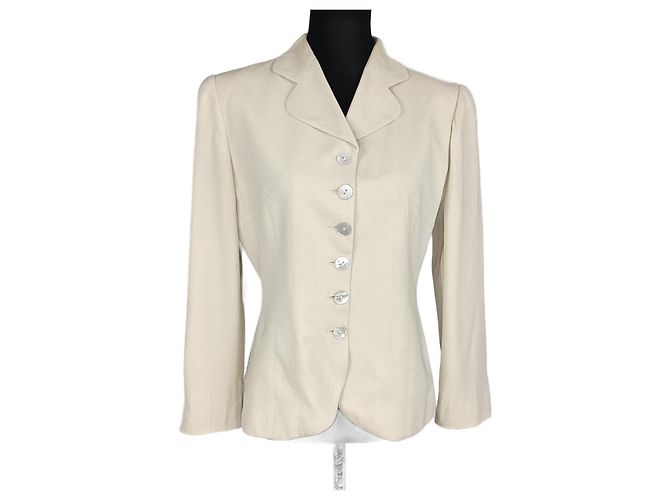 Max & Co classics beige jacket 1990s
