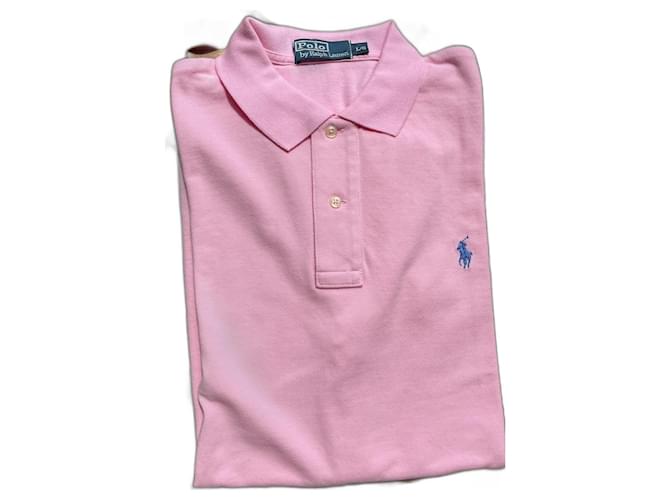Brand new Ralph Lauren Polo Size L Pink Cotton  ref.1404200