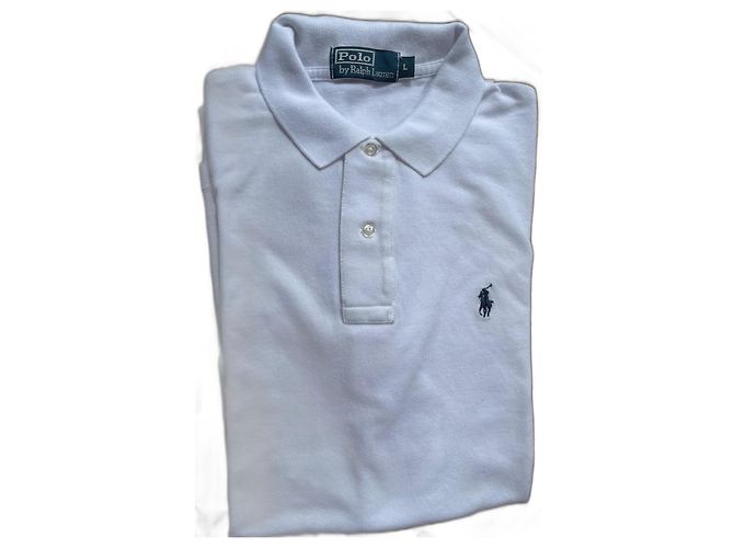 Polo nuevo Ralph Lauren Talla L Blanco