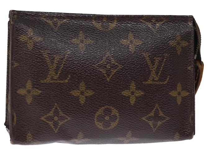 Louis Vuitton Monogram Poche Toilette 15 Pouch M47546 LV Auth 75253 Cloth  ref.1404303