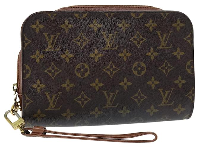 Pochette Orsay con monogramma LOUIS VUITTON M51790 LV Auth bs14413 Tela  ref.1404339