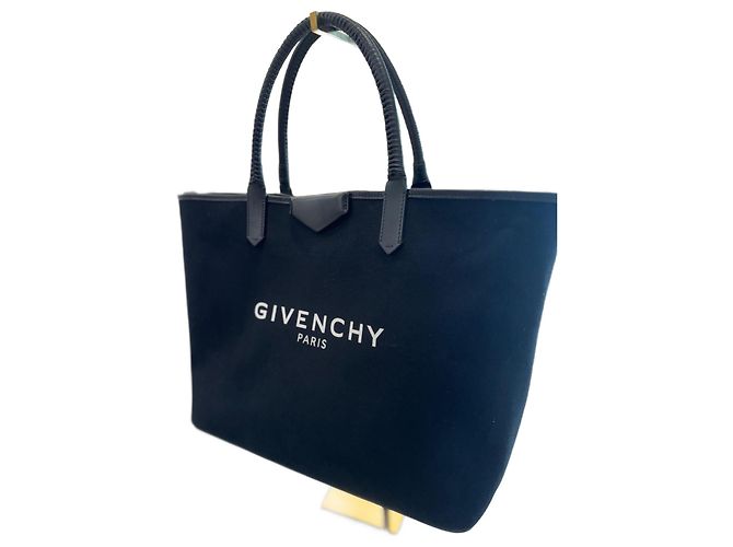 Borsa shopper Givenchy nera in tessuto Nero 