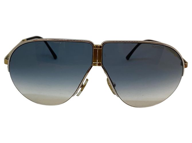 Autre Marque Occhiali da sole Porsche Design/One Lenti sfumate blu Acciaio