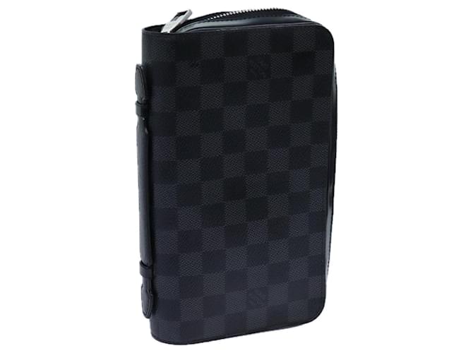 Portafoglio LOUIS VUITTON Damier Graphite Zippy XL N41503 LV Aut 70440 Damier ebene  ref.1404676