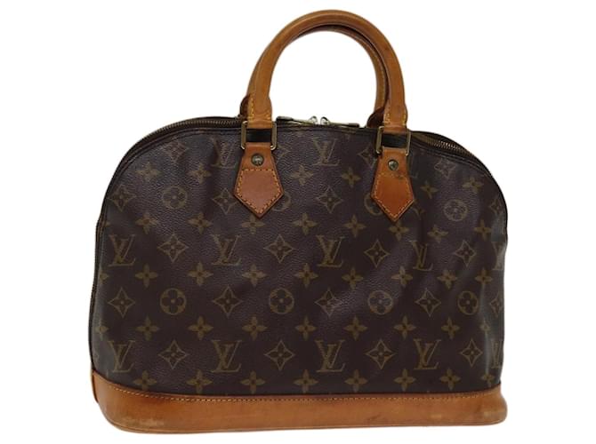 Bolsa de mão M LOUIS VUITTON com monograma Alma M51130 Autenticação de LV 75401 Lona  ref.1404769