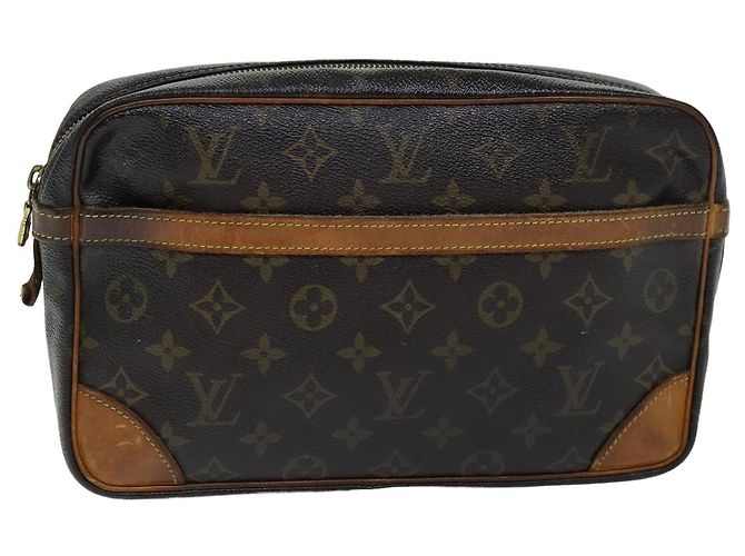 Louis Vuitton-Monogramm Compiegne 28 Kupplungstasche M.51845 LV Auth 75717