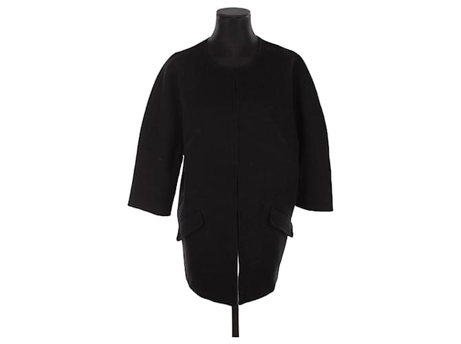 Paule Ka Wool coat Black  ref.1404813