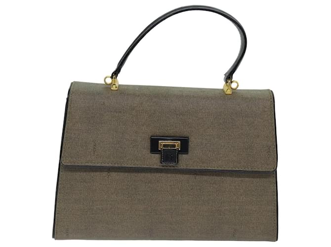 Fendi Cinza Lona  ref.1404960