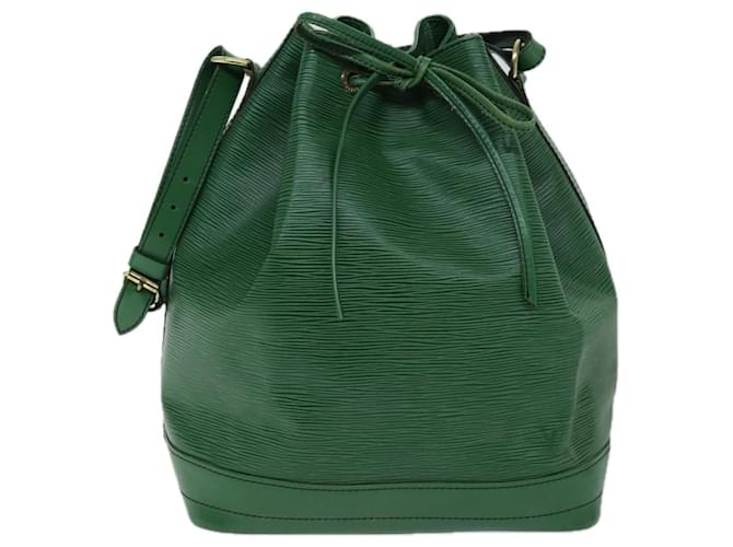 Noe Louis Vuitton Noé Verde Couro  ref.1404965