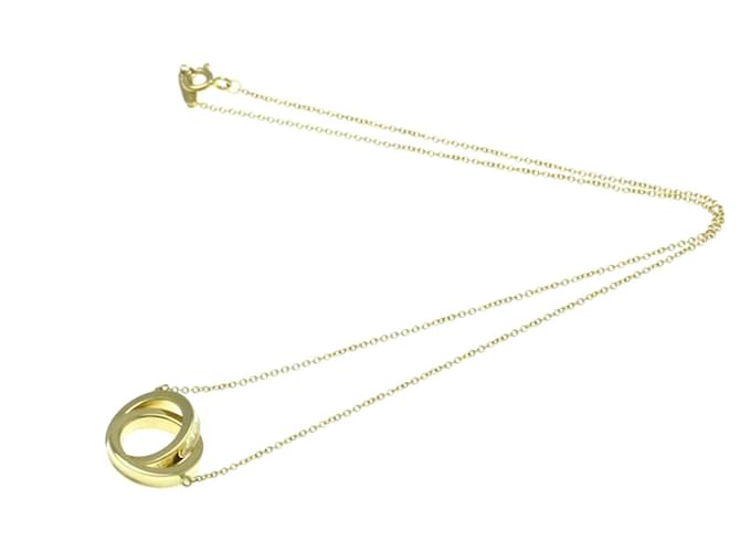 TIFFANY & CO 1837 Dourado Ouro amarelo  ref.1404978