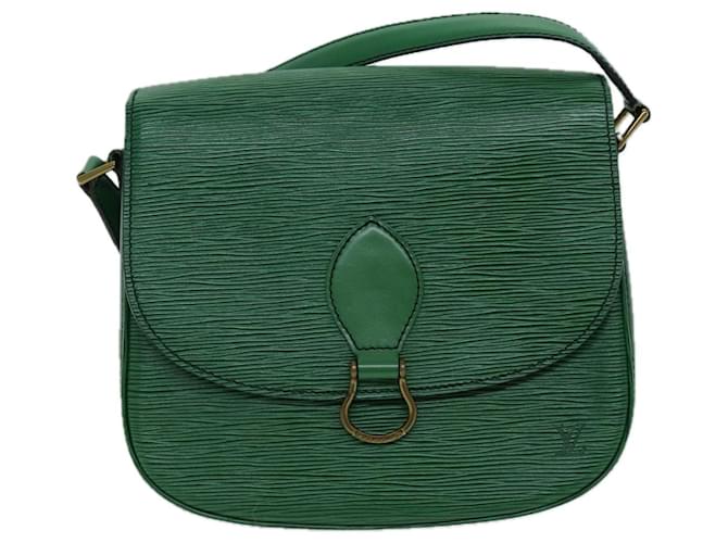 Louis Vuitton Saint Cloud Verde Couro  ref.1404979