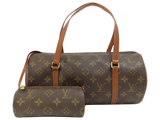 Louis Vuitton Papillon 30 Marrom Lona  ref.1405004