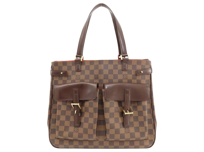 Louis Vuitton Uzes Marrom Lona  ref.1405027