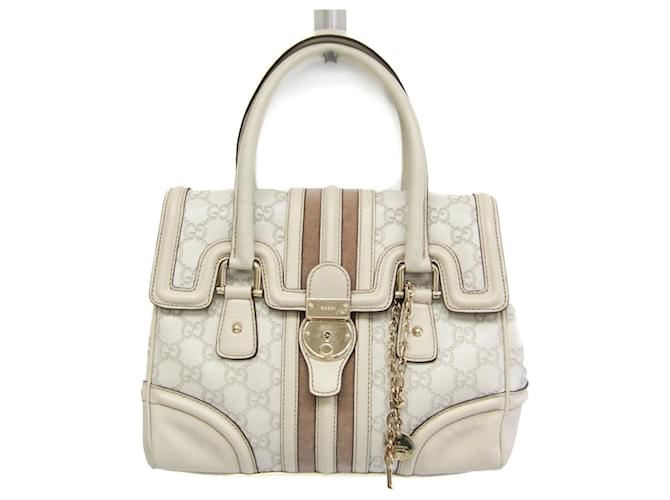 Gucci Guccissima Bege Couro  ref.1405032