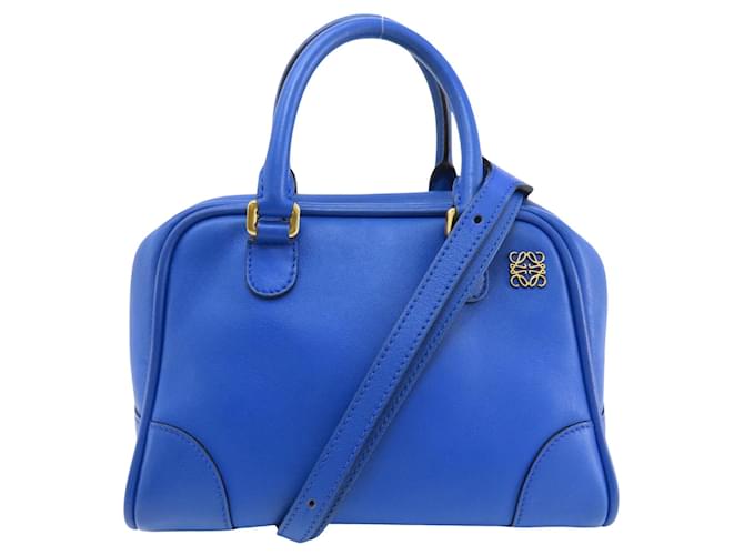 LOEWE AMAZONA Azul Bezerro-como bezerro  ref.1405034