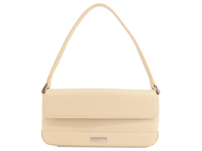 BURBERRY Beige Leather  ref.1405043