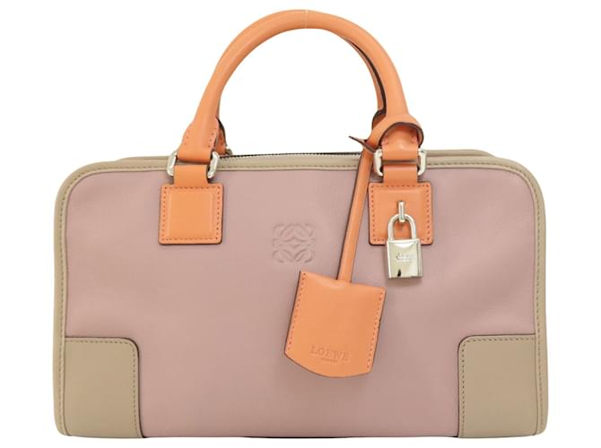 LOEWE AMAZONA Rosa Couro  ref.1405044