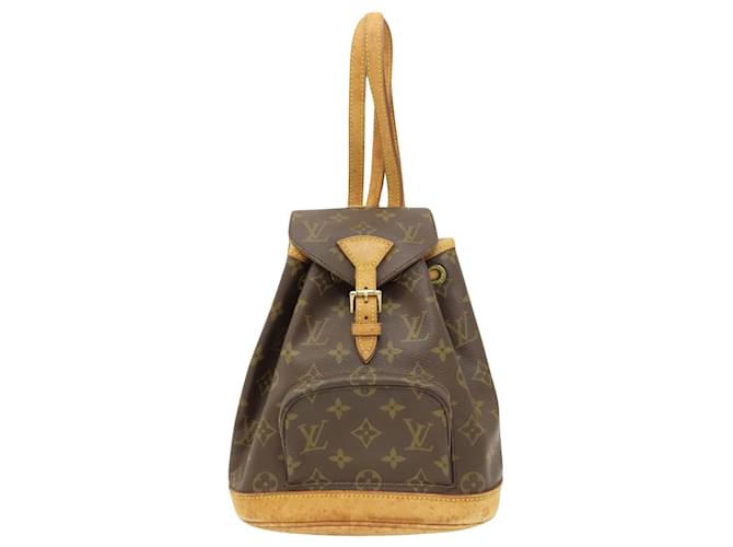 Louis Vuitton Montsouris Toile Marron  ref.1405048