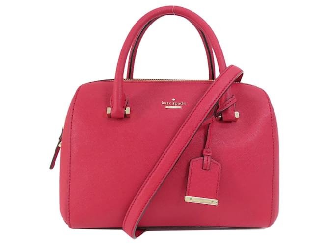 Kate Spade Vermelho Couro  ref.1405065