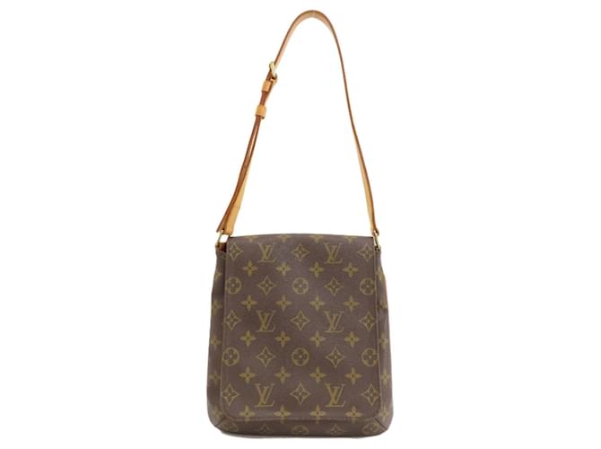 Louis Vuitton Musette Salsa Brown Cloth  ref.1405084