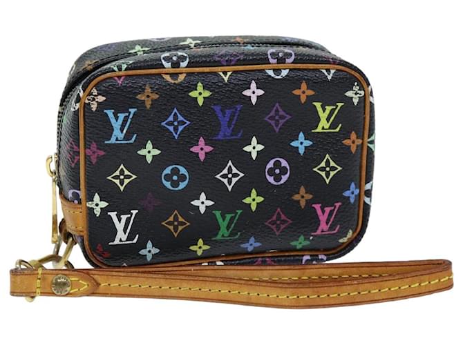 Louis Vuitton Trousse Wapity Pouch Black Cloth  ref.1405112