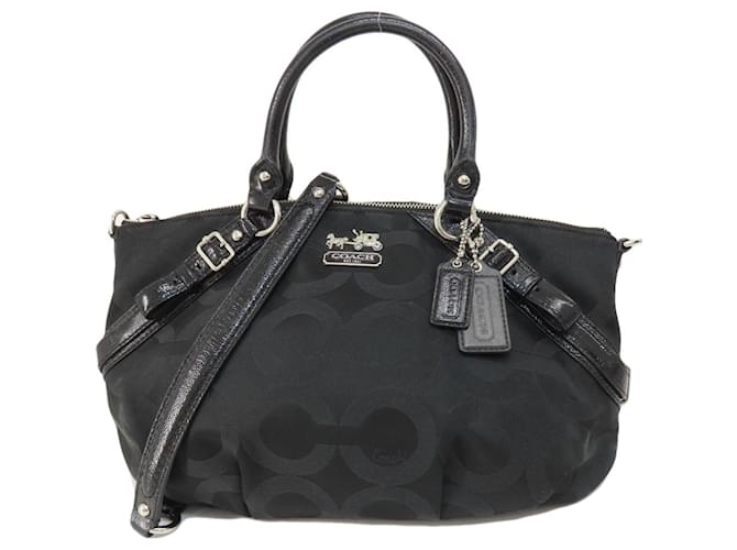 Coach Entrenador Negro Sintético  ref.1405141