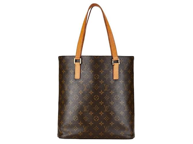 Bolsa Louis Vuitton Monogram Vavin GM M51170 em couro PVC marrom em muito bom estado Plástico  ref.1405250