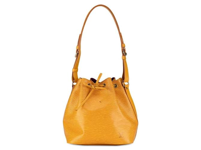 Louis Vuitton Bolsa de ombro de couro Epi Noe M44109 em boa condição  ref.1405257