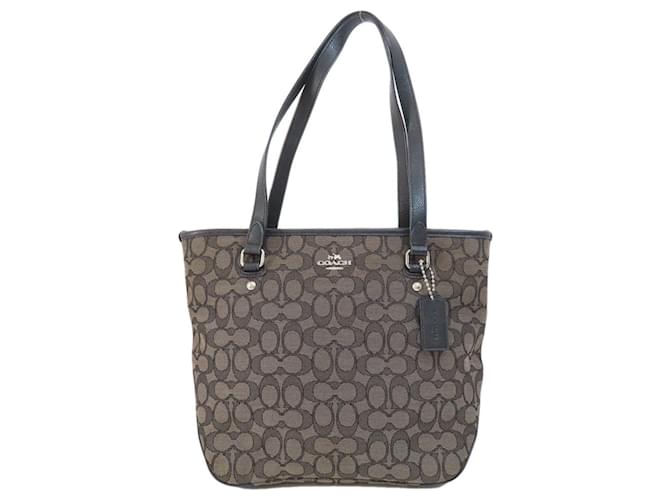 Coach Unterschrift des Trainers Beige Leinwand  ref.1405346