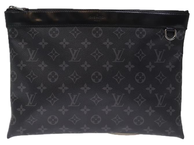 Louis Vuitton Discovery Nero Tela  ref.1405378