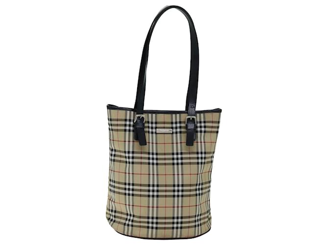 Burberry Nova Check Beige Tela  ref.1405393