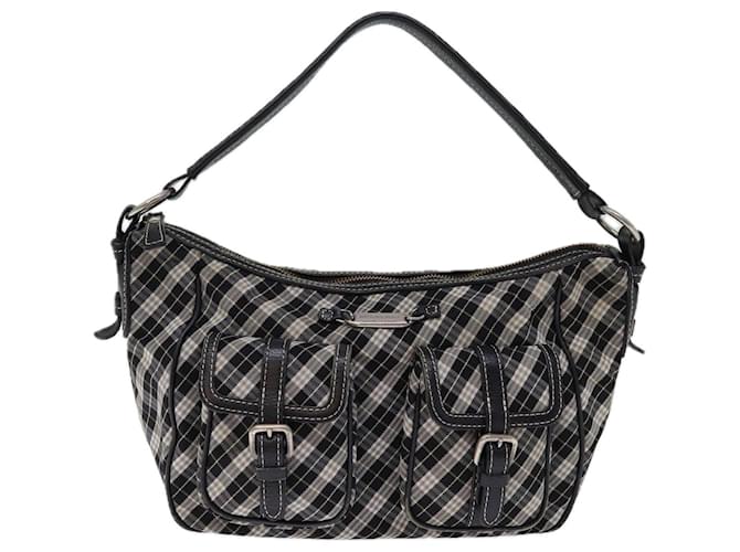 Burberry Nova Check Nero Tela  ref.1405401