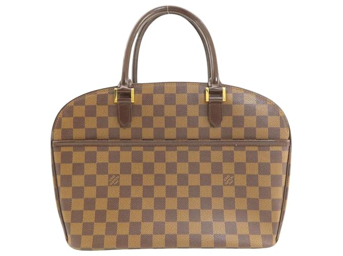 Louis Vuitton Sarria Braun Leinwand  ref.1405407