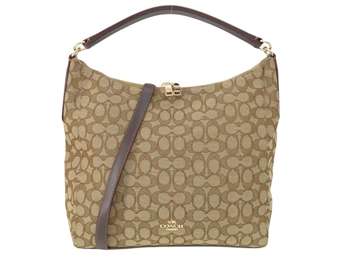 Coach Firma del entrenador Beige Lienzo  ref.1405516