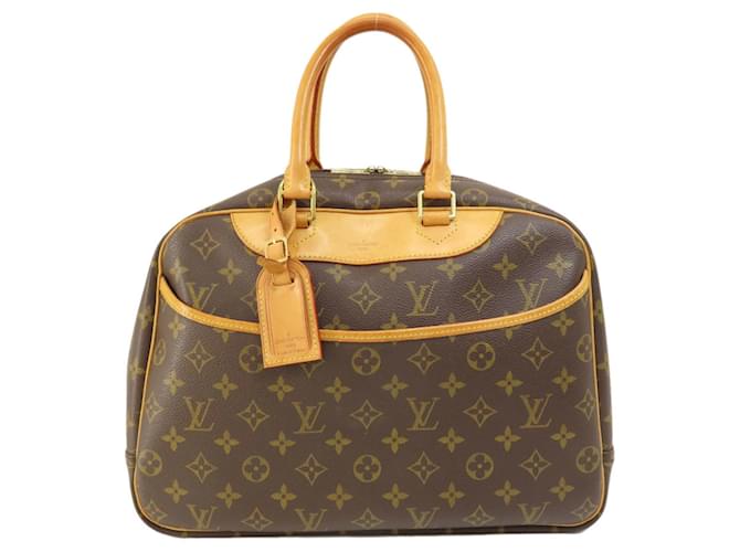 Louis Vuitton Deauville Brown Cloth  ref.1405537