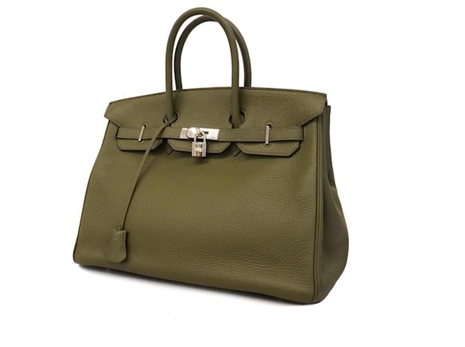 Hermès Birkin 35 Caqui Cuero  ref.1405539