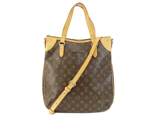 Louis Vuitton Odéon Marrone Tela  ref.1405570