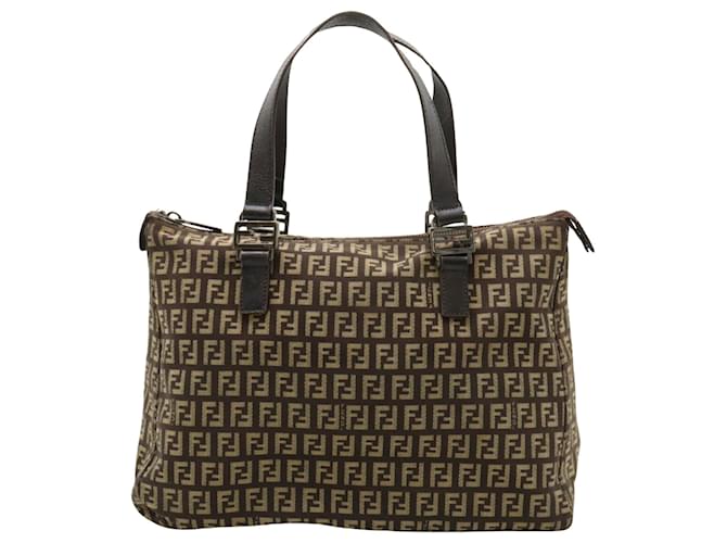 Fendi Zucchino Brown Cloth  ref.1405577