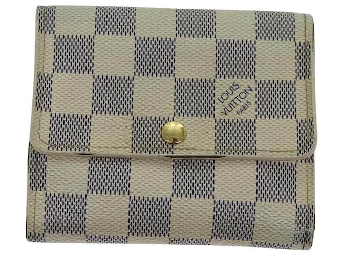 Louis Vuitton Anais Weiß Leinwand  ref.1405580