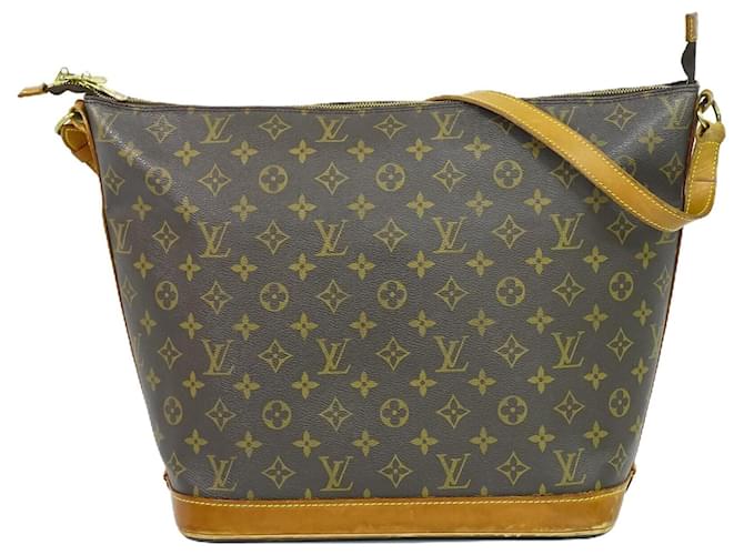 Louis Vuitton Amfar Marrone Tela  ref.1405582