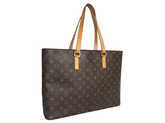 Louis Vuitton Mezzo Marrone Tela  ref.1405601