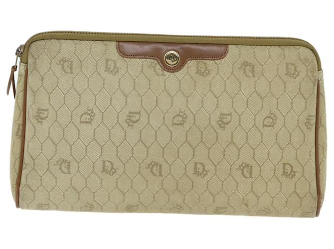 Dior Honeycomb Beige Tela  ref.1405605