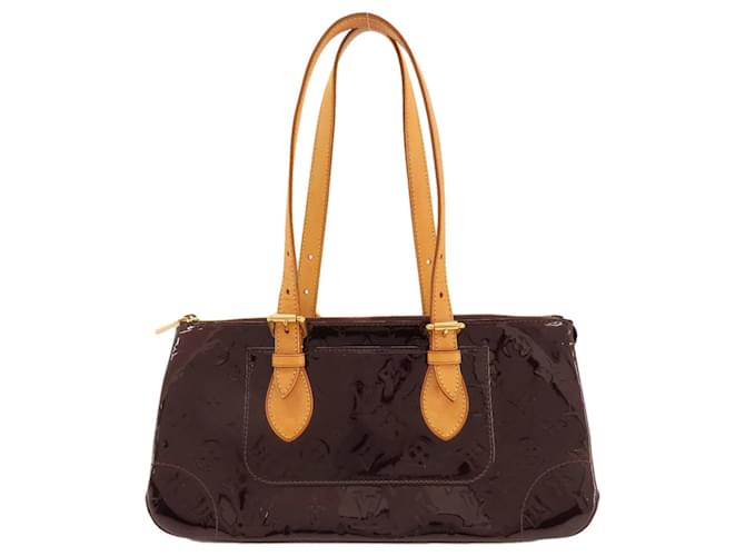 Louis Vuitton Rosewood Couro envernizado  ref.1405632