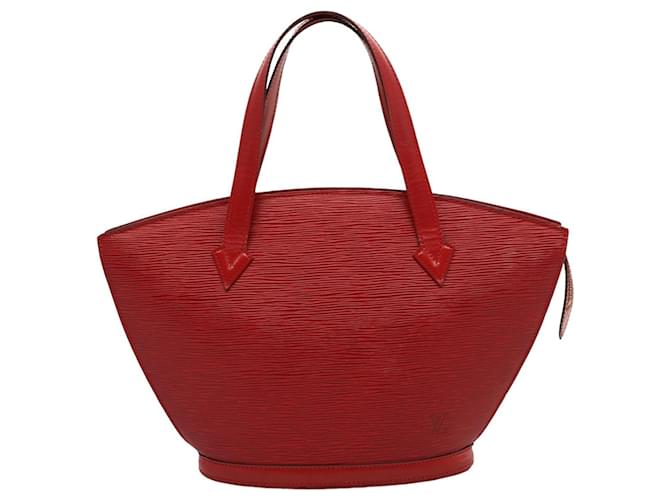 Louis Vuitton Saint Jacques Vermelho Couro  ref.1405634