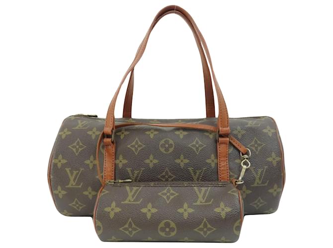 Louis Vuitton Papillon 30 Marrom Lona  ref.1405637