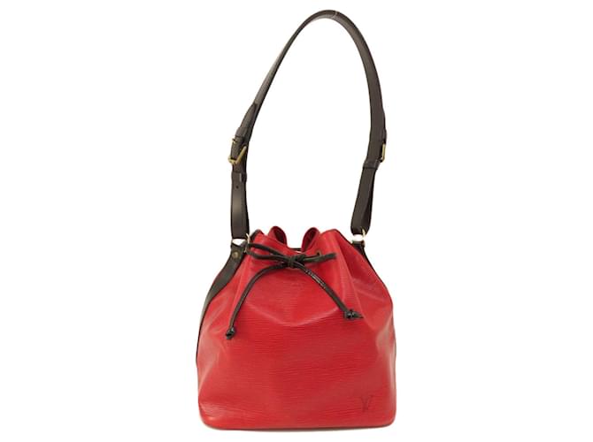 Noe Louis Vuitton Petit Noé Vermelho Couro  ref.1405642