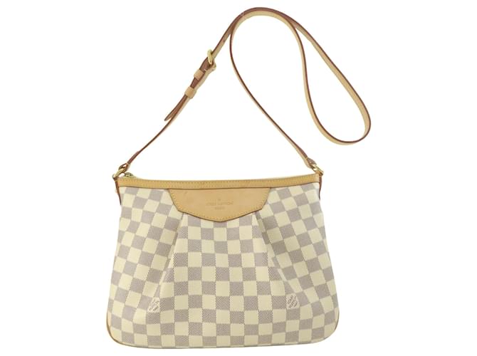 Louis Vuitton Siracusa Blue Cloth  ref.1405663