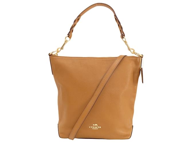 Coach Brown Leather  ref.1405686